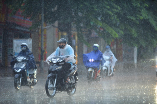 Dự báo thời tiết ngày 26/9: Trung Bộ, Tây Nguyên và Nam Bộ mưa lớn