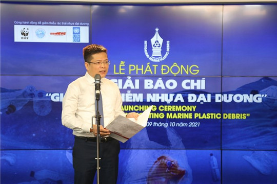 Phát động giải báo chí ‘Giảm thiểu rác thải nhựa đại dương’ năm 2021