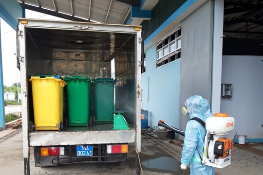 Quảng Ngãi: Hướng dẫn phân loại, thu gom, vận chuyển và xử lý chất thải trong công tác phòng, chống dịch COVID-19