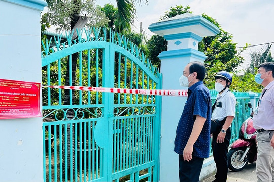 TP Hồ Chí Minh: Phát hiện nhiều ổ dịch cộng đồng tại huyện Nhà Bè và Bình Chánh