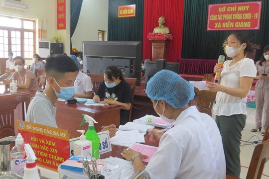 Hà Nội: Huyện Thường Tín chuẩn bị điều kiện để tiêm vaccine Covid-19 cho trẻ em trong độ tuổi từ 12-17
