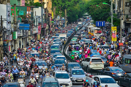 Hà Nội: Hoãn trình đề án thu phí phương tiện vào nội đô