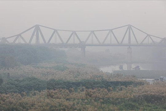 Nhiều địa điểm ở Hà Nội bị ô nhiễm không khí