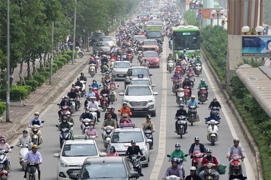 Hà Nội nghiên cứu cấm xe máy từ vành đai 3 vào nội đô sau năm 2025