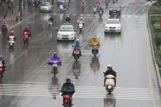 Dự báo thời tiết ngày 12/12: Đón không khí lạnh, Hà Nội mưa rét