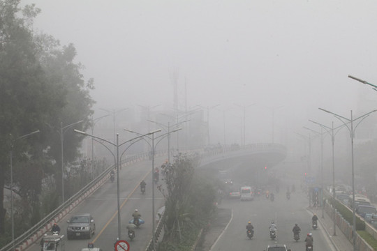 Chất lượng không khí ở Bắc Bộ, Nam Bộ ở mức xấu