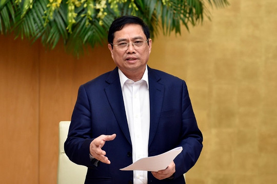 Thủ tướng Phạm Minh Chính: Thần tốc tiêm vắc xin, kiểm soát biến chủng mới Omicron
