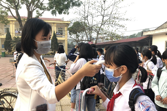 Nghệ An: Học sinh thành phố Vinh được trở lại trường học tập từ ngày 27/12/2021