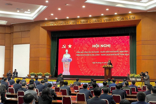 Thủ tướng Phạm Minh Chính dự Hội nghị tổng kết ngành Tài chính-ngân sách nhà nước