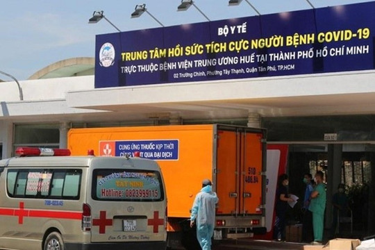 TP Hồ Chí Minh lập thêm 1 bệnh viện dã chiến 3 tầng điều trị COVID-19