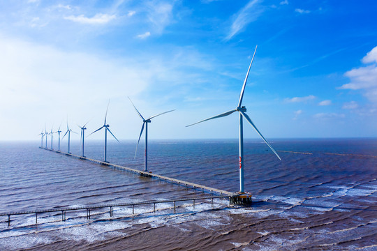 Nhà máy điện gió Đông Hải 1 với vốn đầu tư gần 5.000 tỷ đồng đi vào hoạt động