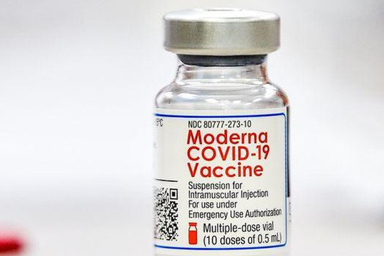 Liều thứ 3 của vaccine Moderna bằng nửa liều cơ bản