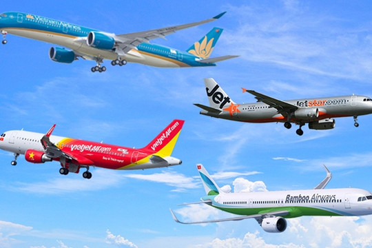 Các hãng hàng không chuẩn bị nâng tần suất các đường bay quốc tế
