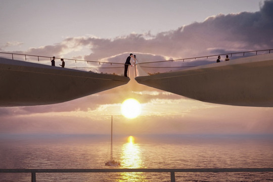 Cầu Hôn do Sun Group đầu tư kiến tạo tại Phú Quốc xuất hiện ấn tượng trên sóng truyền hình quốc gia Ý