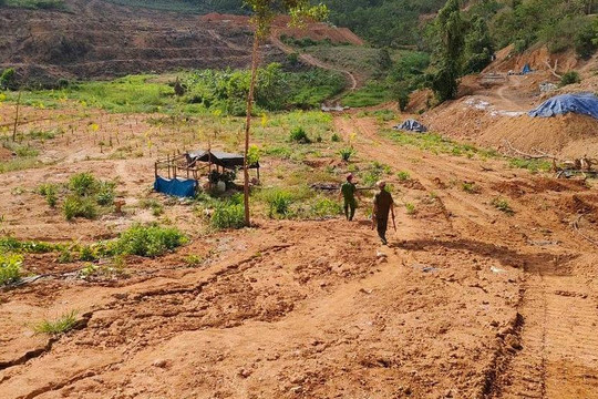 Duyệt đề án đóng cửa mỏ vàng Bồng Miêu tại Quảng Nam