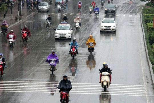 Dự báo thời tiết ngày 31/3: Bắc Bộ có mưa vài nơi, Nam Bộ nắng nóng