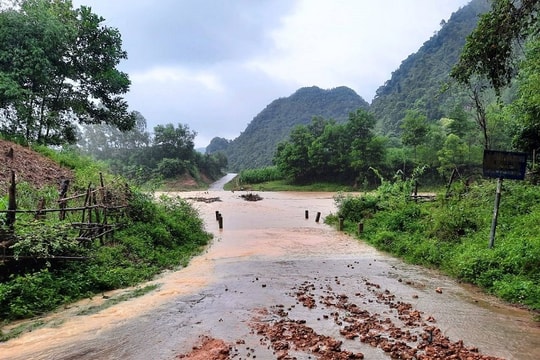 Mưa lớn ở Trung Bộ và Tây Nguyên