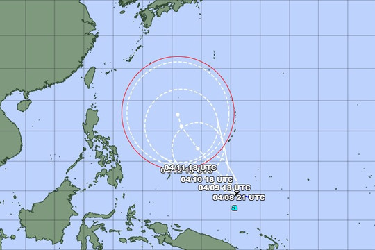 Cơn bão đầu tiên trong năm 2022 Malakas có đi vào Biển Đông?