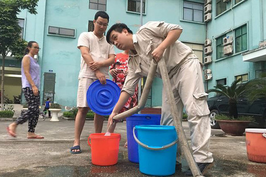 Hà Nội: Không còn cảnh người dân thiếu nước sạch sinh hoạt trong dịp Hè 2022