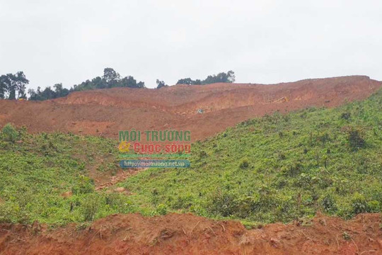 Như Thanh (Thanh Hóa): Công ty TNHH Định An  khai thác đất trái phép khi chưa chuyển đổi mục đích sử dụng đất