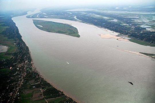 Mực nước sông Mekong ở mức cao hơn cùng kỳ trong 6 năm qua