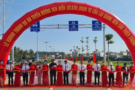 Bình Định: Tuyến đường ven biển nhằm phát huy tiềm năng thế mạnh sẵn có