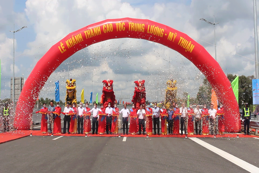 Phó Thủ tướng Lê Văn Thành dự lễ khánh thành cao tốc Trung Lương – Mỹ Thuận