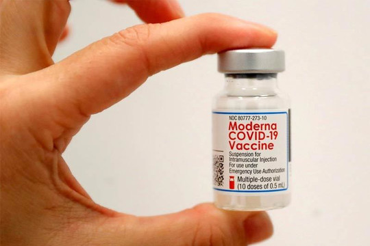 Sử dụng vắc xin Moderna từ nguồn viện trợ tiêm cho trẻ 6 – dưới 12 tuổi
