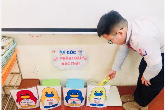Hà Nội: Tuyên truyền bảo vệ môi trường trong trường học