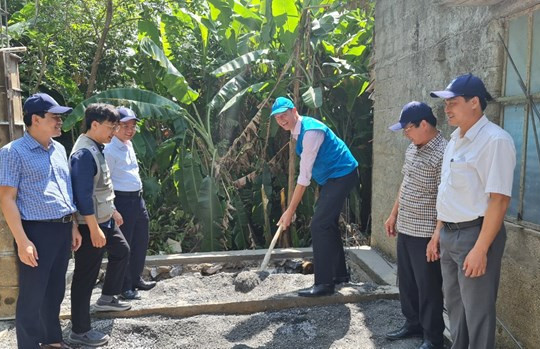 Xây dựng 73 nhà “An toàn chống chịu bão, lụt” cho người dân Quảng Bình
