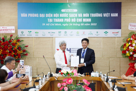 TW Hội Nước sạch và Môi trường Việt Nam tổ chức lễ ra mắt văn phòng đại diện tại TP. HCM