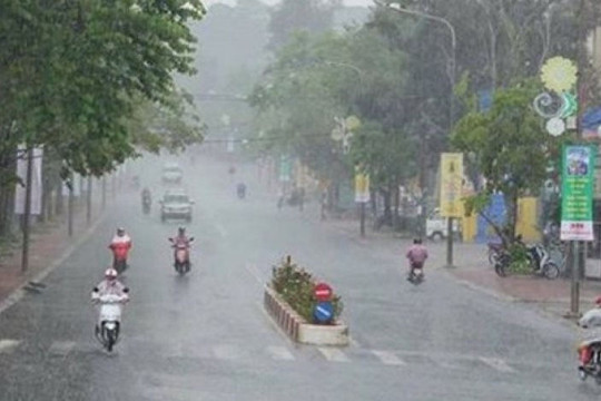 Dự báo thời tiết ngày 6/6: Hà Nội có lúc có mưa rào và dông
