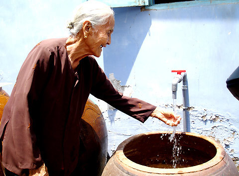 Kiên Giang: Đầu tư mới các công trình để đảm bảo nguồn nước cho người dân