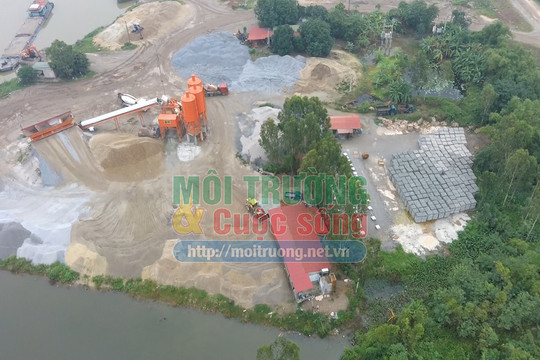 Bắc Ninh – Bài 1: Xí nghiệp Ngọc Toan hoạt động gây ô nhiễm môi trường, “bắt tay” với trạm trộn bê tông và xưởng gạch không nung trái phép