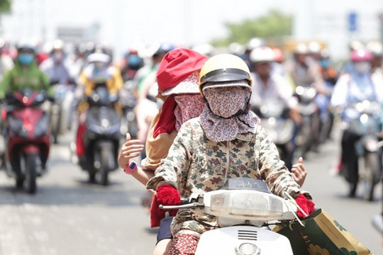 Khu vực từ Thanh Hóa-Phú Yên có chỉ số UV gây hại rất cao