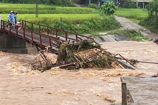 Lào Cai thiệt hại hơn 20 tỉ đồng do mưa lớn