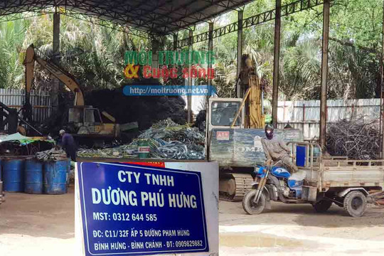 Tp. Hồ Chí Minh – Bài 1: Người dân bức xúc vì bãi sắt phế liệu công ty TNHH Dương Phú Hưng hoạt động gây ô nhiễm môi trường, chính quyền ở đâu?