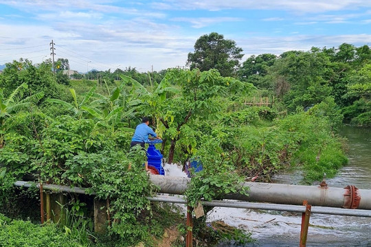 Nghệ An: Khẩn trương khắc phục sự cố nước sạch bị nhiễm bẩn bất thường