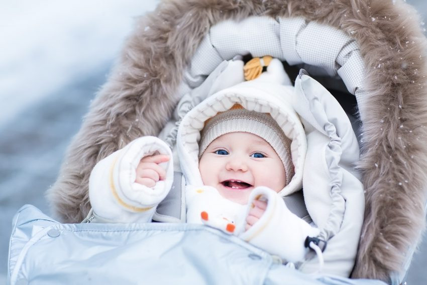 giữ ấm cho trẻ sơ sinh vào mùa đông