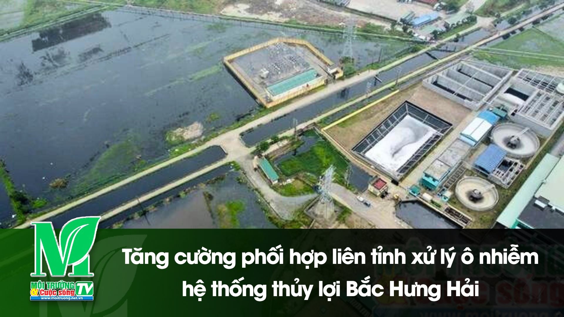 [VIDEO] Tăng cường phối hợp liên tỉnh xử lý ô nhiễm hệ thống thủy lợi Bắc Hưng Hải 