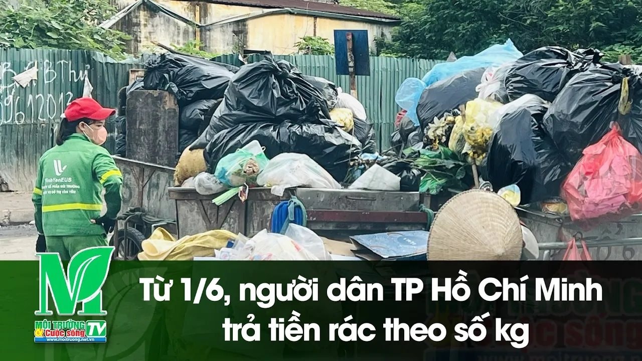 [VIDEO] Từ 1/6, người dân TP Hồ Chí Minh trả tiền rác theo số kg 