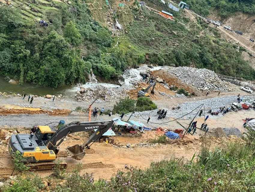 Thủ tướng chỉ đạo khắc phục hậu quả vụ sạt lở công trình thủy điện ở Lai Châu 