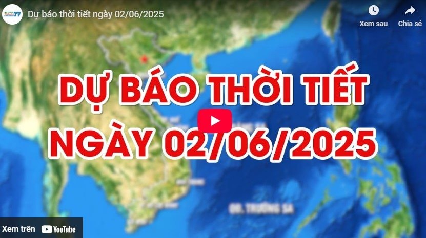 Dự báo thời tiết ngày 2/6/2025: Miền Bắc hứng chịu nắng nóng đặc biệt gay gắt 