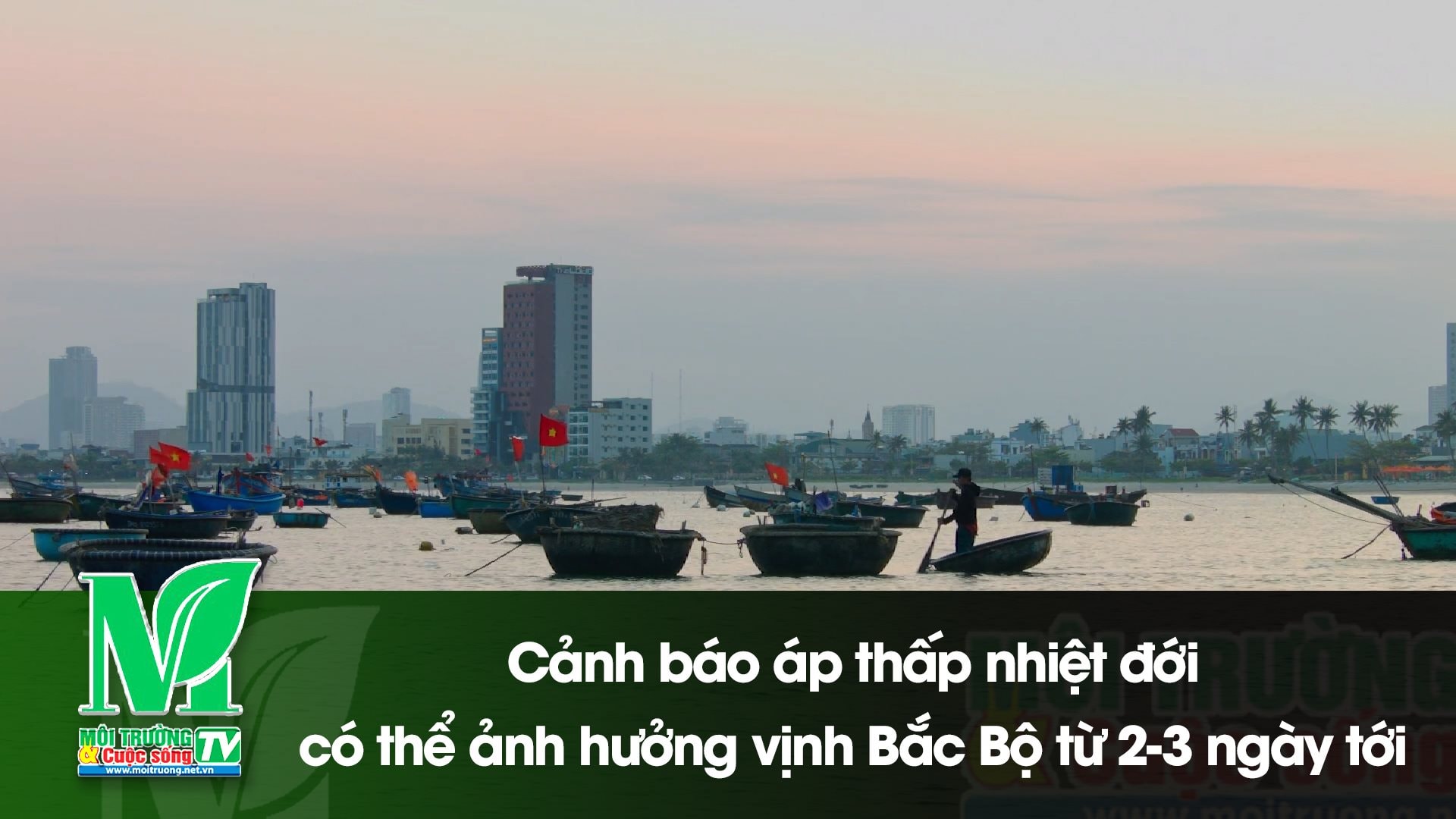 [VIDEO] Cảnh báo áp thấp nhiệt đới có thể ảnh hưởng vịnh Bắc Bộ từ 2-3 ngày tới 
