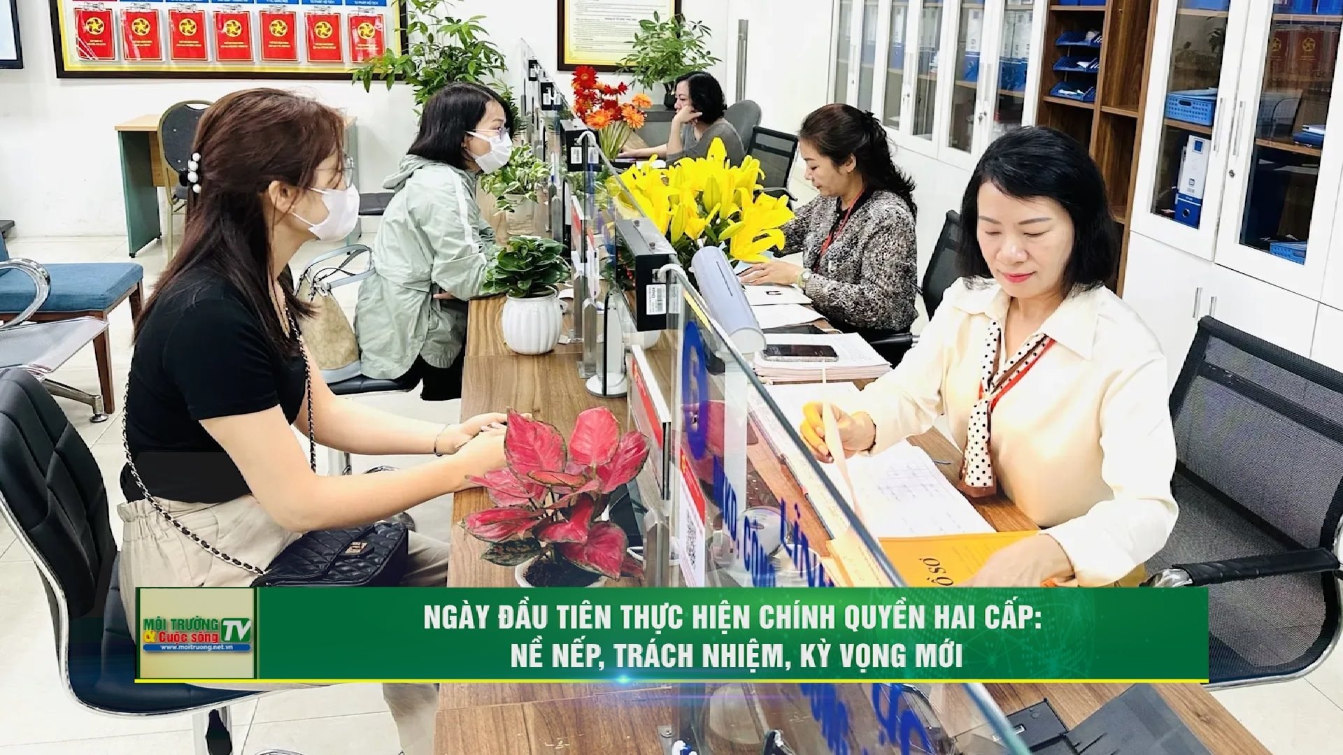 Ngày đầu tiên thực hiện chính quyền hai cấp: Nền nếp, trách nhiệm, kỳ vọng mới 