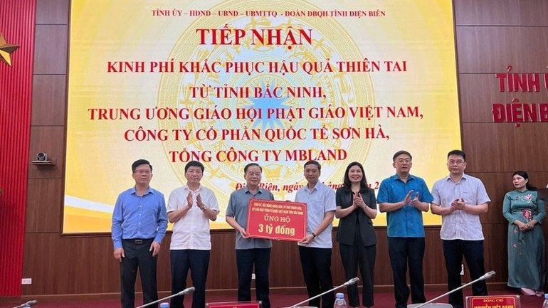 Bắc Ninh dành 9 tỷ đồng hỗ trợ 3 tỉnh khắc phục hậu quả mưa lũ 