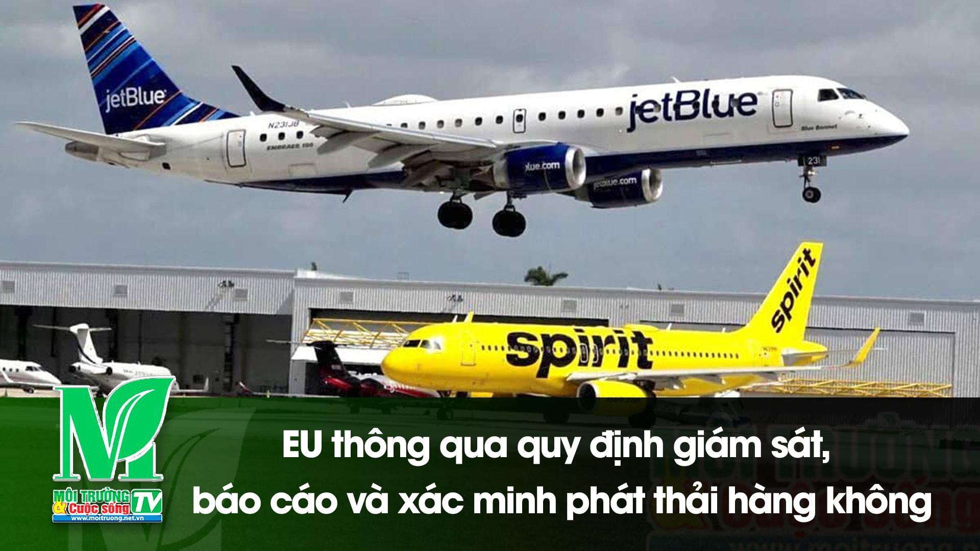 [VIDEO] EU thông qua quy định giám sát, báo cáo và xác minh phát thải hàng không 