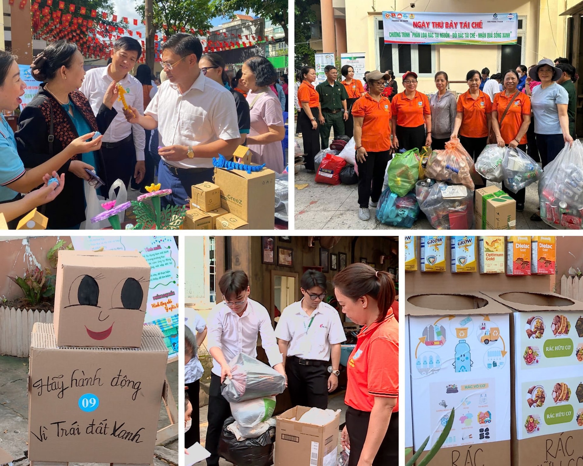 TP.HCM: Sôi nổi ngày hội “Đổi rác lấy quà” lan tỏa thông điệp sống xanh 