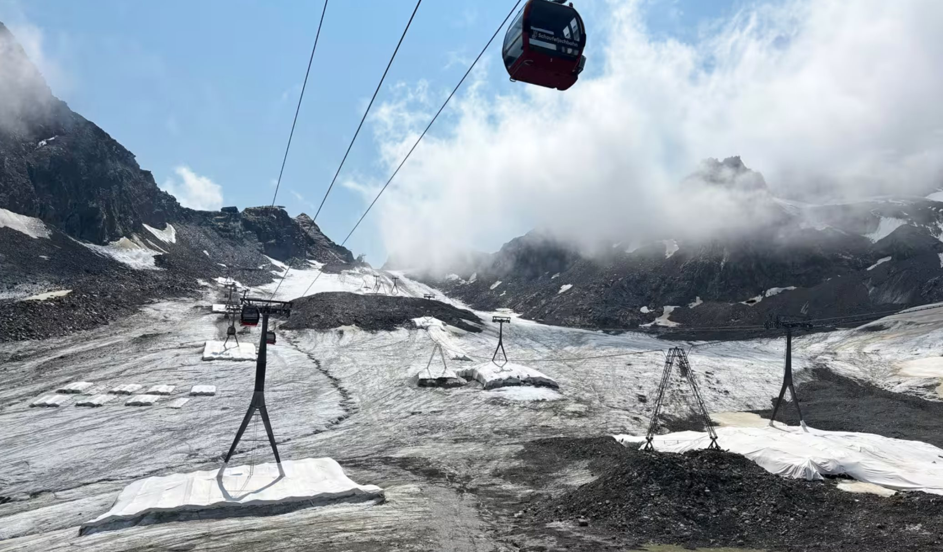 Các sông băng ở Alps tan chảy kỷ lục, nguy cơ biến mất trong vài thập kỷ 