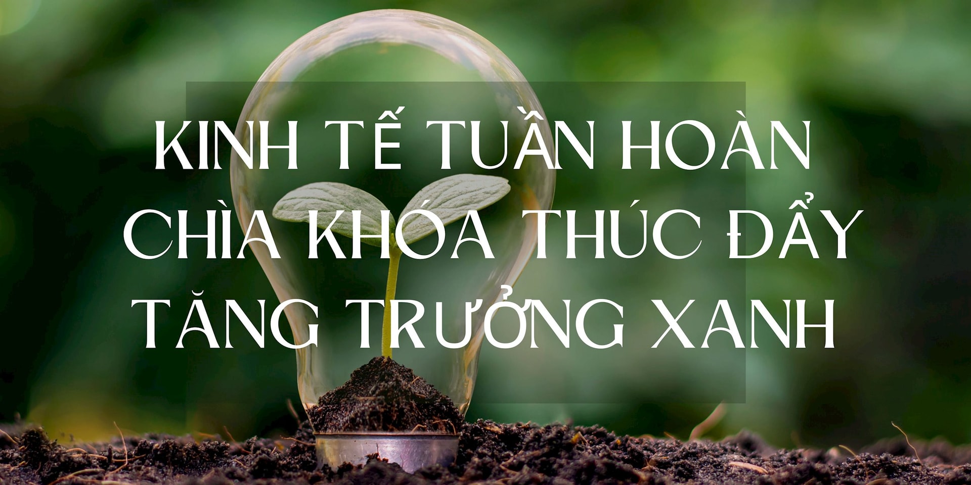 Kinh tế tuần hoàn – chìa khóa thúc đẩy tăng trưởng xanh 